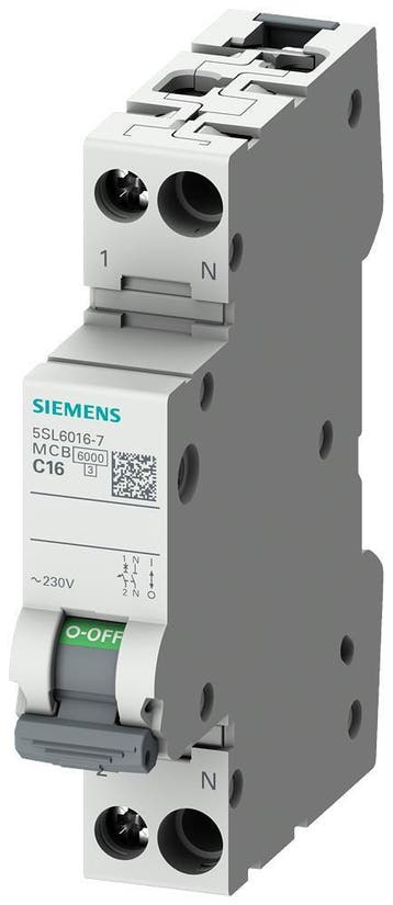 Siemens Stroomonderbreker - 5SL60107, Verzenden, Nieuw