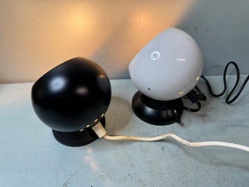 Abo Randers - Tafellamp (2) - Vintage Deens design space age