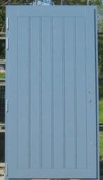 meranti houten buitendeur , achterdeur , deur 112 x 210, Bricolage & Construction, Ophalen of Verzenden, Buitendeur