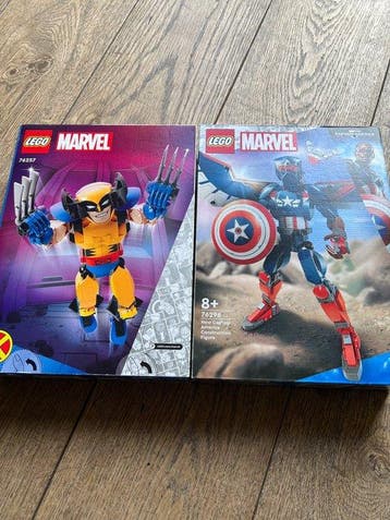 Lego Set - Marvel - Wolverine (76257); New Captain America