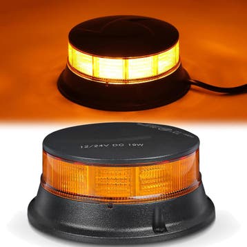 LED Stroboscoop Amber - Retour deal, weg is pech!, Verzenden, Nieuw