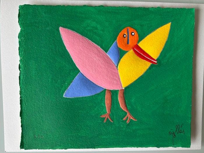 Juan García Ripollés (1932) - Pajarito, Antiek en Kunst, Antiek | Overige Antiek