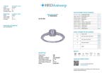 Stapelring - 14 karaat Witgoud - 0.71ct. tw. Diamant