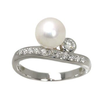 Tasaki - Ring Platina, Nieuw