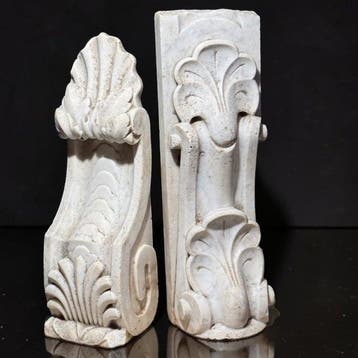 Decoratief ornament (2) - Italië - Paar elementen