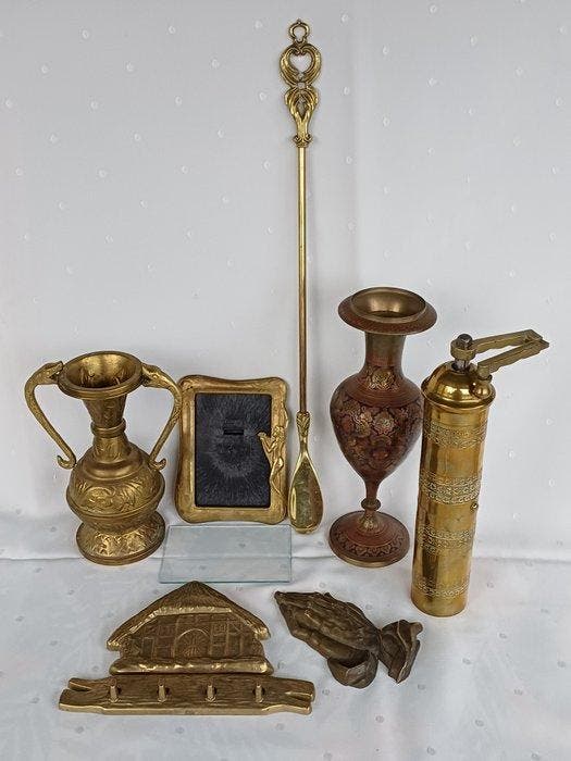 Themacollectie - Decoratieve messingobjecten, Antiek en Kunst, Antiek | Speelgoed
