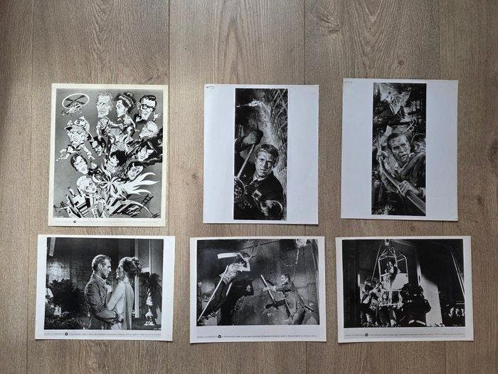 Paul Newman Steve Mqueen - Warner Bros - Originele, Collections, Cinéma & Télévision