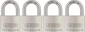 Abus - Hangslot Titalium TKTI24/40 - 4 stuks op Overig, Verzenden