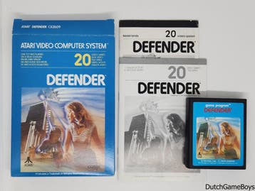 Atari 2600 - Game Program - 20 Defender - Blue, Verzenden