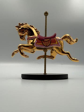 Fabricant / Marque Lot de 2 chevaux de carrousel – House of, Antiquités & Art
