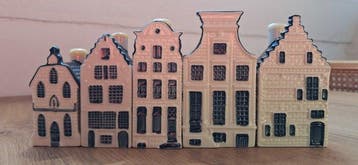 Maison KLM (5) - DELFT BLEU avec le BOLS et scellées n° 7,, Antiquités & Art