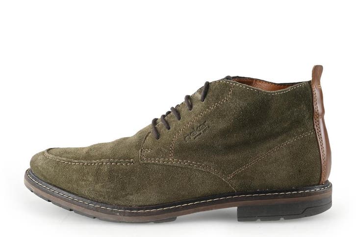 Rieker Veterschoenen in maat 42 Groen, Kleding | Heren, Schoenen, Overige kleuren, Gedragen, Veterschoenen, Verzenden