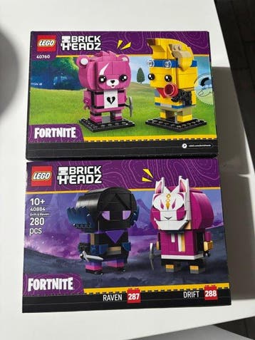 Lego Set - Fortnite, BrickHeadz - BrickHeadz Fortnite: 40760