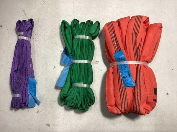 Veiling - 3x Strop- Hijsbanden, Bricolage & Construction, Outillage | Autres Machines