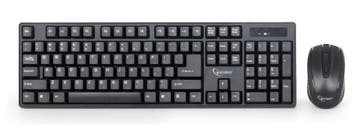 Gembird KBS-W-01 Toetsenbord & Muis draadloos, Ophalen of Verzenden, Nieuw
