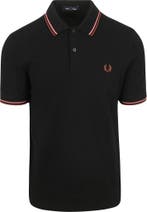 Fred Perry M3600 Polo Zwart Y67 maat Maat 48/50 (M) Heren, Kleding | Heren, Polo's, Zwart, Nieuw, Fred Perry, Verzenden