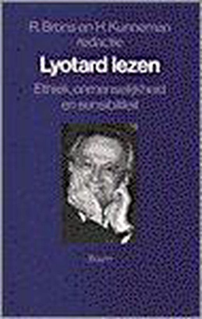 LYOTARD LEZEN 9789053521588 R. BRONS, Livres, Philosophie, Envoi