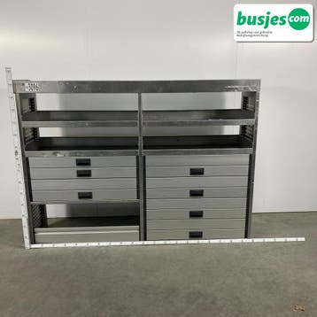 Aluca bedrijfswageninrichting 2030x420x1460mm (3096), Verzenden, Gebruikt