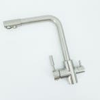 3 in 1 Kraan A-103-STEEL SATIN, Dieren en Toebehoren, Ophalen of Verzenden, Nieuw