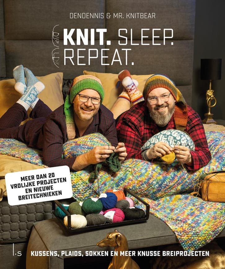 Knit. Sleep. Repeat 9789021033532 Dendennis, Livres, Loisirs & Temps libre, Envoi
