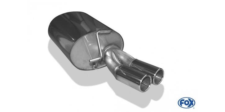 FOX VW Bora 1J/ Bora 1J Variant - 4-Motion einddemper - 2x76, Autos : Pièces & Accessoires, Systèmes d'échappement, Envoi