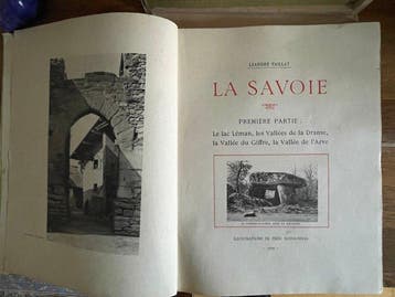 L. Vaillat/ Fréd. Boissonnas - La Savoie - 1909-1910, Antiek en Kunst