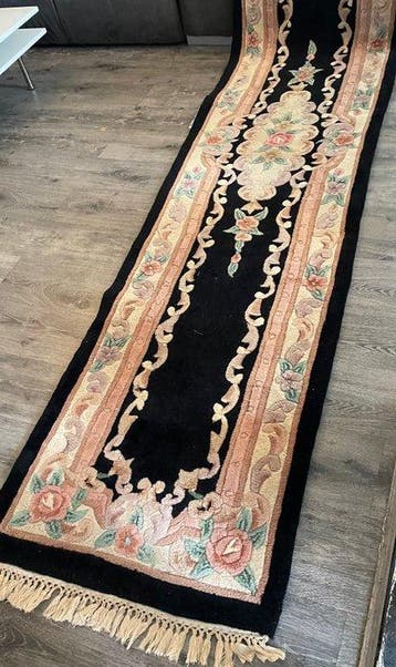 China Aubusson handgeknoopte - Tapijt - 340 cm - 70 cm -