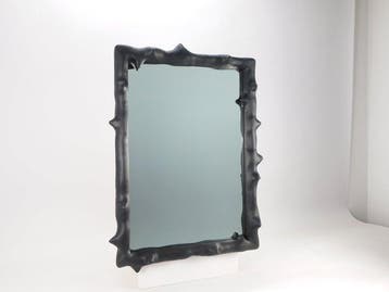 Wilk Brothers Furniure - Sebastian Wilk - Wandspiegel- Black, Antiek en Kunst