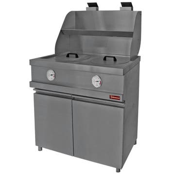 Friteuse | HEAVY DUTY | Gas | 13+13L | 0°C/200°C | 32kW |, Verzenden, Nieuw in verpakking