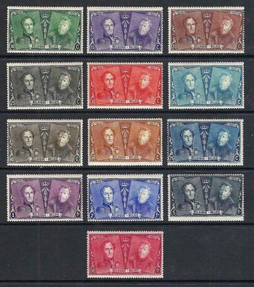 België 1925/1928 - 4 Volledige jaargangen - OBP/COB 221/72, Gestempeld