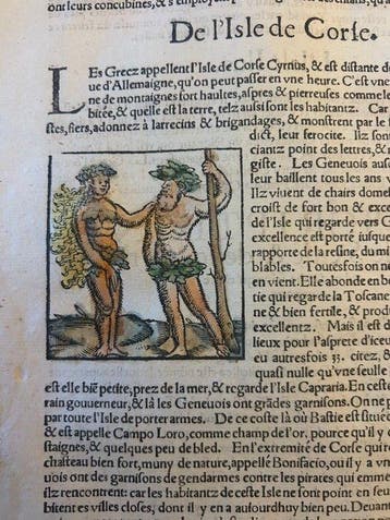 Frankrijk - Korsika; François de Belleforest - De l’Isle de