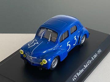 Eligor 1:43 - Voiture de course miniature (2) - Renault 4CV, Nieuw