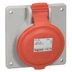 Prise encastrée Legrand 110V 32A 3P IP44 P17 - 555281, Bricolage & Construction, Verzenden
