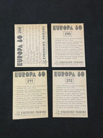 1980 Panini Europa 80 Team Helvetia Sticker - Presque, Collections