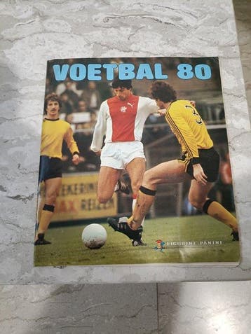 1980, 1983, 1987, 1980/81 Panini Eredivise - 4 Mixed, Nieuw