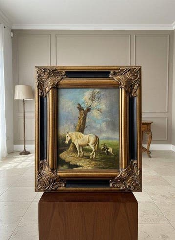 Europese school (XX) - Pastoral Animal Painting