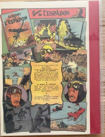 Blake & Mortimer T1 - Le Secret de lEspadon - C - 1 Album -
