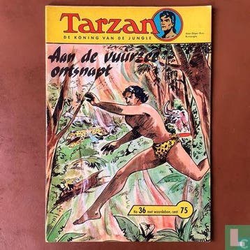 Tarzan - Aan de vuurzee ontsnapt - 1961, Eén comic, Maxon, Rex., Verzenden, Europa