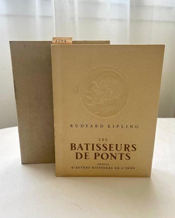 Rudyard Kipling - Lot de 2 éditions numérotées de Rudyard
