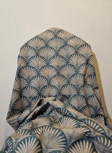 300x280 cm! Art Deco-stof Coco Chanel Style 2e editie,
