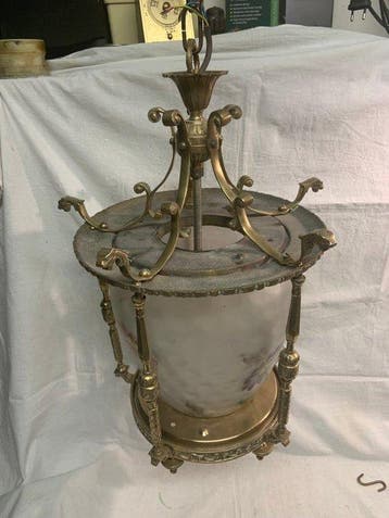 Lustre - Laiton, Verre