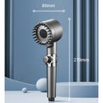 Douchekop met Massageborstel en 3 Filter Set - 4 Modes Hoge, Verzenden, Nieuw