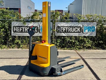 Jungheinrich EMC B10 hh 154 cm (2015) breedspoor MET VIDEO, 1000 tot 2000 kg, Elektrisch, Stapelaar, Jungheinrich
