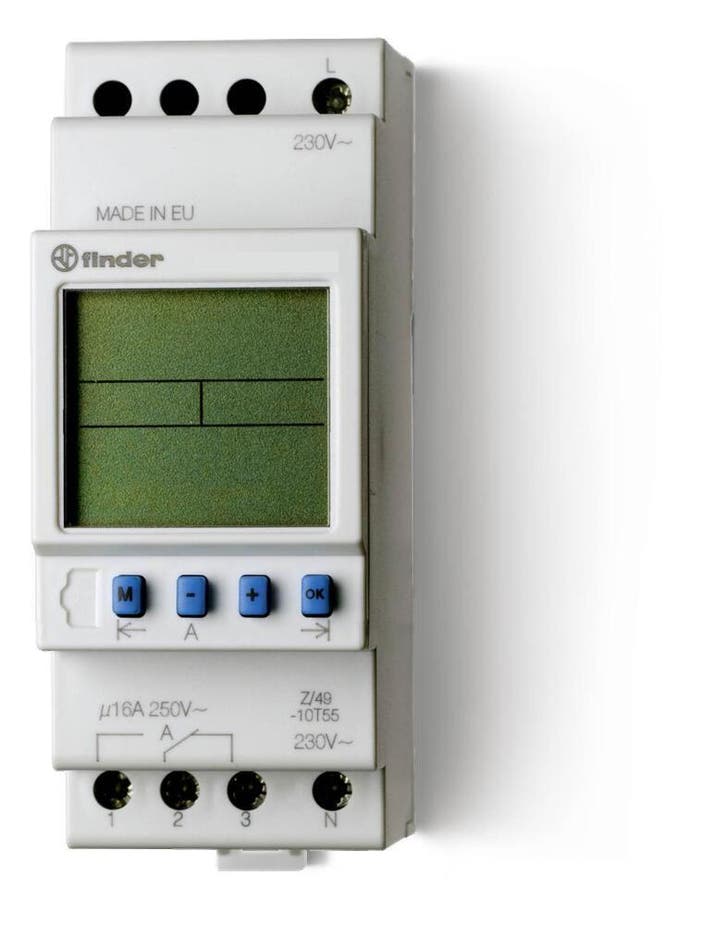 Minuterie Hebdomadaire Numérique 16A 24V Canal Unique -, Bricolage & Construction, Électricité & Câbles, Envoi