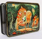 Maison miniature - Boîtes en laque russes – « Palekh