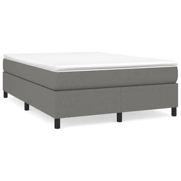 Bedframe donkergrijs - Tweede kansje, OP = OP!, Huis en Inrichting, Verzenden, Tweepersoons, 140 cm, Zo goed als nieuw