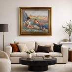 Paul-Emile Colin (1867-1949) - Le repos des paysans