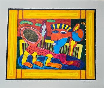 Clemens Briels (1946) - Dish Dog