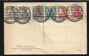 Europa 1899/1943 - 52 brieven uit Duitsland, Oostenrijk,, Gestempeld