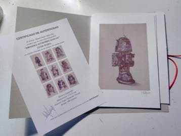 miguel ángel alfaro rey - Star Wars - Litografía Set of 9 -, Verzamelen, Nieuw
